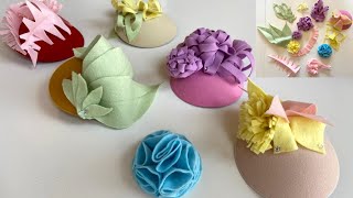 USING FELT FOR MAKING FASCINATORS Making Felt Trimmings To Embellish Hats Didsbury Art Studio