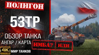 Обзор 53TP гайд тяжелый танк Польши | бронирование 53tp оборудование | 53ТП перки