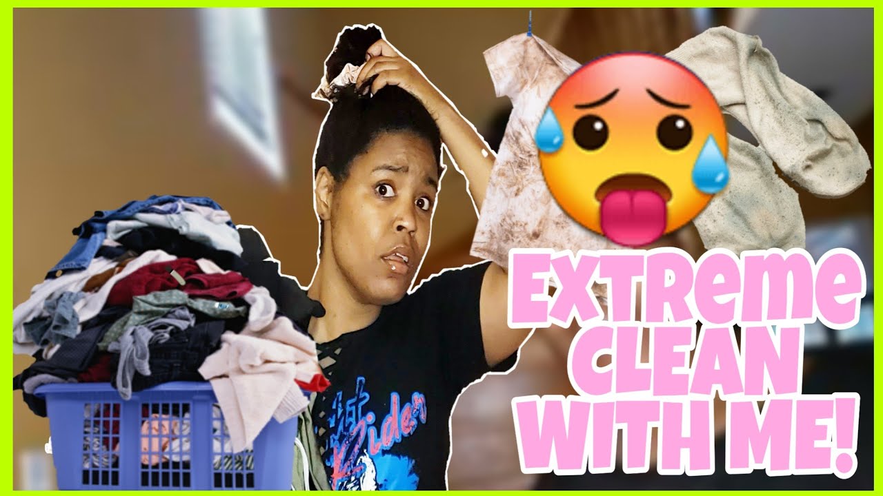 ENTIRE HOUSE CLEAN😴🥵 Extreme Clean With Me House Cleaning