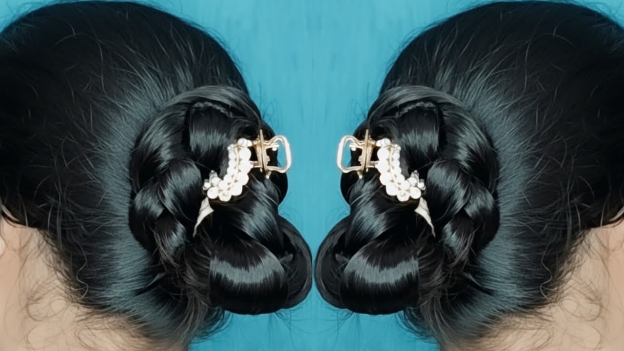 Простая и элегантная прическа Джуда | Повседневная прическа-клатч | Урок для начинающих