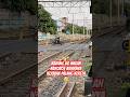 babang ijo malah n3r0b0s akhirnya kej3bak palang kereta 🫣 #kereta #videoviral