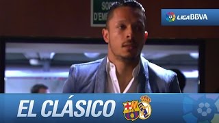 Llegada del FC Barcelona al Camp Nou