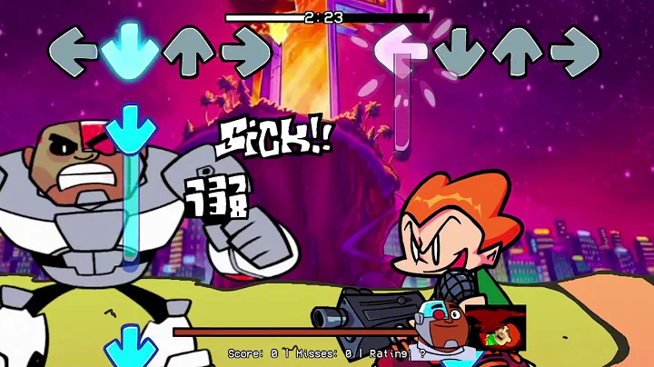 Minecraft (Instrumental) - FNF VS Teen Titans Go (Cyborg Full Week) OST