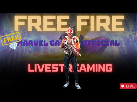 MARVEL GAMING IS NOW LIVE #Free Fire Live #NOOBGAMER #FF #INDIA