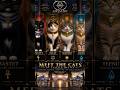 Meet the Cats of Caleb & Bastet | What If Cats Were Actually Guardians? 