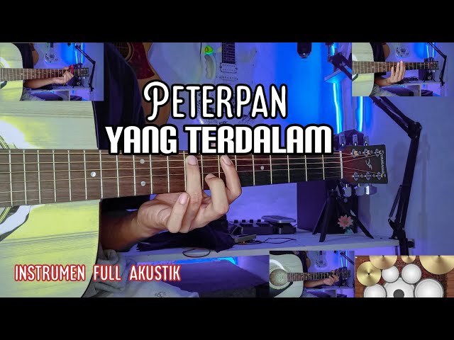 PETERPAN - YANG TERDALAM ( gitar cover) by senar melody Full akustik class=