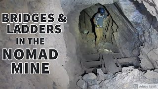 Sketchy Bridges, Hoist Room, Ladders and Artifacts In The Nomad Gold Mine