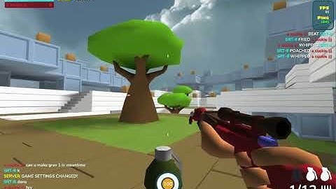 Shell Shockers - 1v1ing  my friend Cookie.