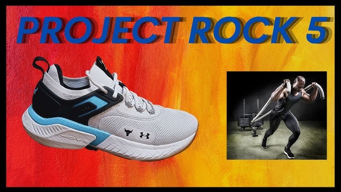 Under Armour Project Rock 5 (White/Coastal Teal) - SKU: 3025435-104 