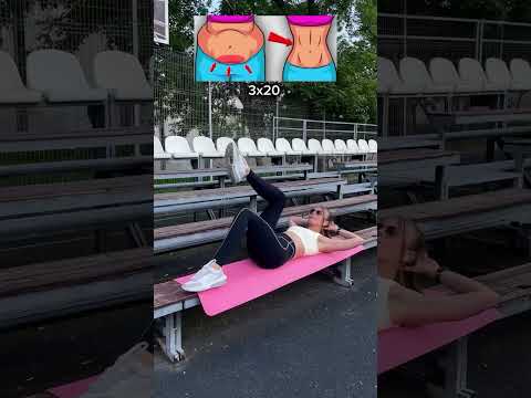 شکم تخت با ۳ روز ورزش در هفته