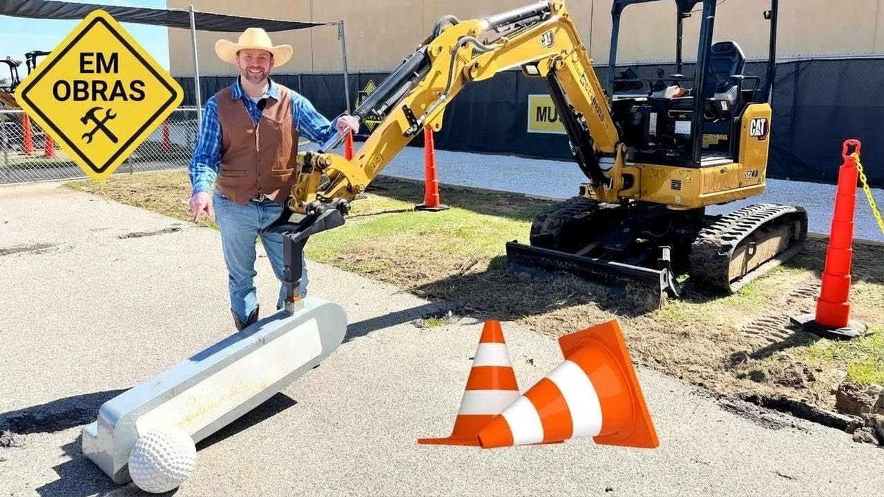 Aventuras Épicas de Escavadeira com o Cowboy Jack