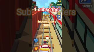 #subway surfers game #subway running game #runner game #minecraft #gaming #shorts #viral #new score