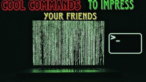 Fun and Educational KALI LINUX commands to try with your FRIENDS