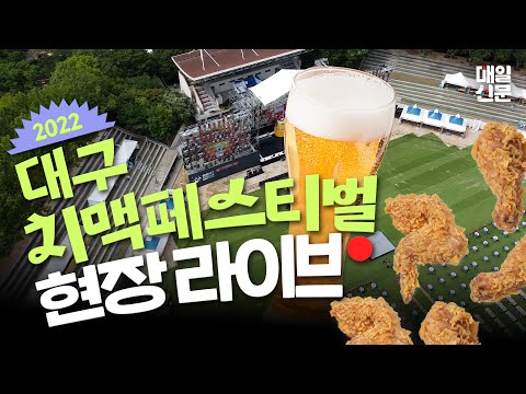 [LIVE]대구치맥페스티벌 D-day! 현장분위기는?