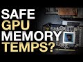 What Are The Safe Temps to Run GDDR6X GPUs? - RTX 3070 TI, 3080, 3080 TI, 3090