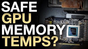 What Are The Safe Temps to Run GDDR6X GPUs? - RTX 3070 TI, 3080, 3080 TI, 3090