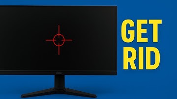 How To Get Rid Of Red Crosshair On AOC Monitor