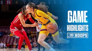 Details Rutgers at Minnesota | HIGHLIGHTS | Big Ten Women's Basketball | 01/08/2025 Update