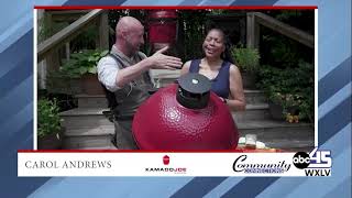 ABC45 Community Connections with Chef Eric Gephart - Tips for Grilling Vegetables