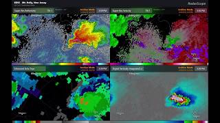 2019 Quakertown PA Supercell Multi-Panel Radar