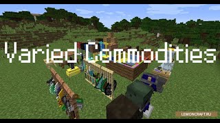 Обзор мода VariedCommodities Крутой мод на мебель, красивые артефакты, много оружия и брони