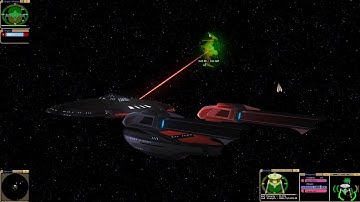 USS James T Kirk vs Romulan Pkor | KM | Star Trek Bridge Commander