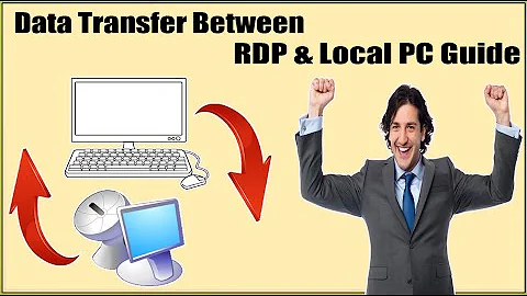 How To Copy Large Files From Remote Desktop To Local Machine? Data Transfer Between RDP And Local PC