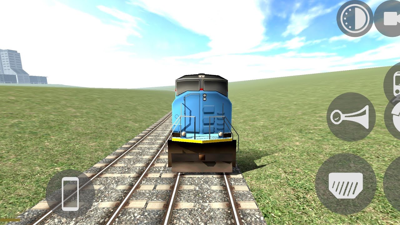 Indian bike driving 3d game 🎮 || Train 🚃