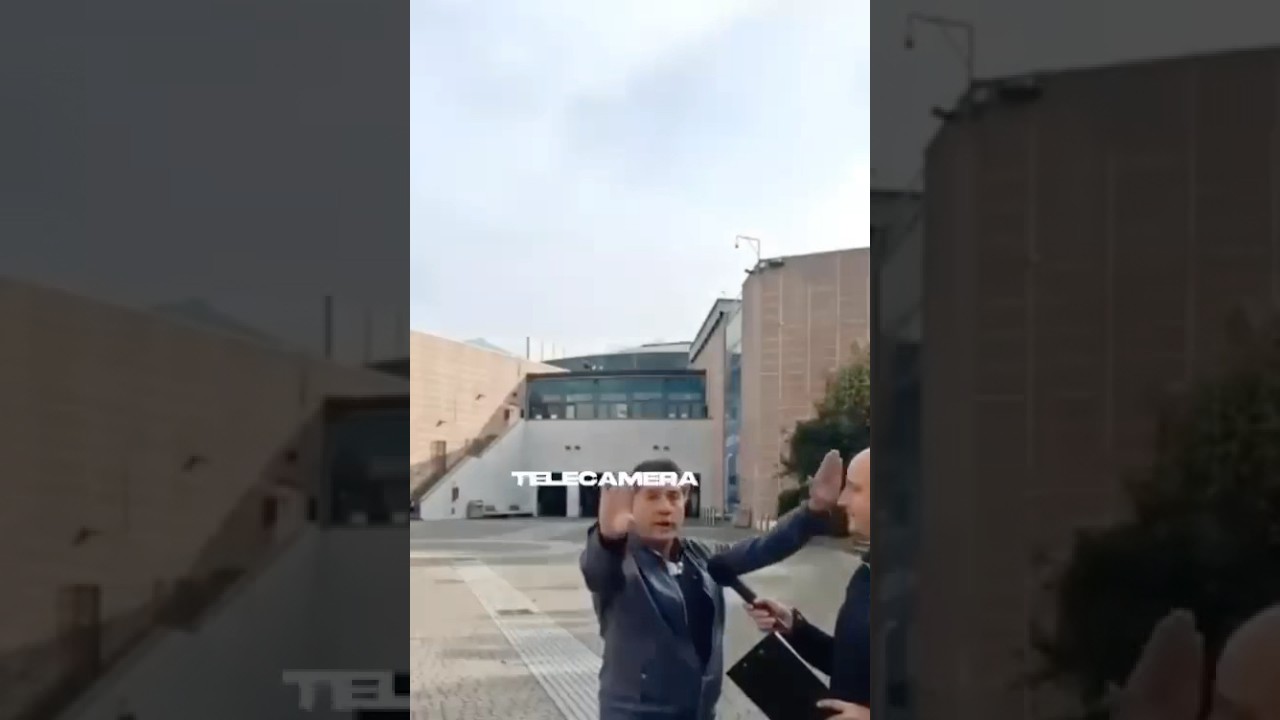 L’intervista si mette male! Noooo telecamera?! Hai rotto il cazzo! Roberto e Fabio 