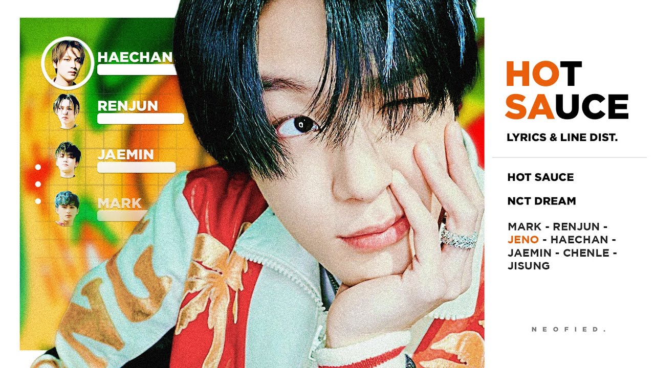 NCT Dream - Hot Sauce (맛) (Color Coded Lyrics & Line Distribution)