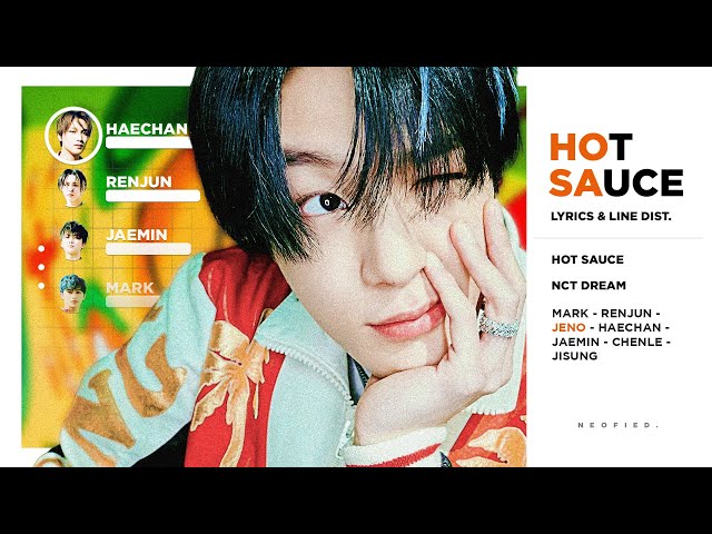 NCT Dream - Hot Sauce (맛) (Color Coded Lyrics & Line Distribution