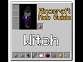 Minecraft Mob Guide - The Witch - In-Depth Tutorial (Mob Guides 2.0)