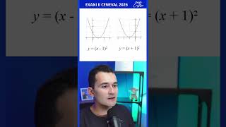 Funciones cuadráticas #exani2 #pensamientomatemático #profecristian