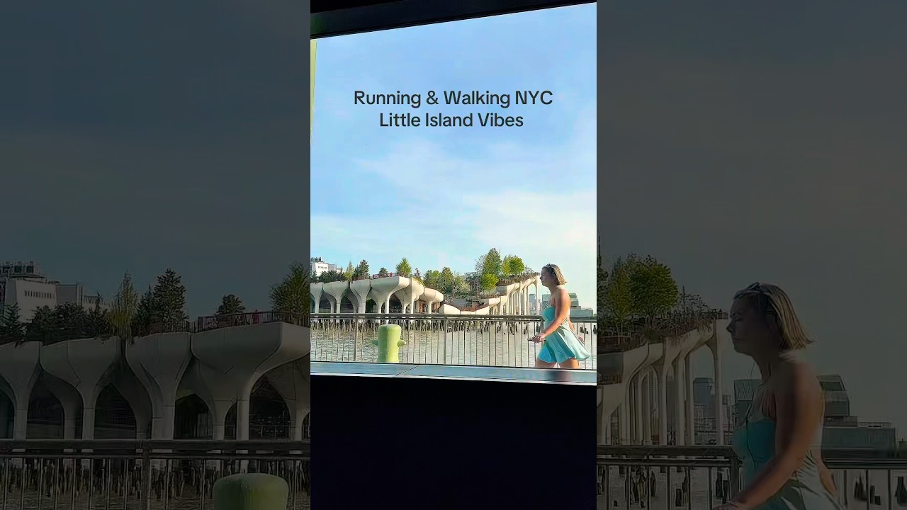 Little Island Vibes 🌊 | Running & Walking in NYC at Pier 57