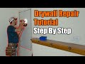 Drywall Repair Tutorial | NO Sanding | THE HANDYMAN |