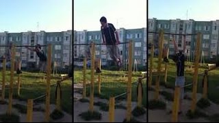 how to break both arms shoulders terrible Russian FAIL