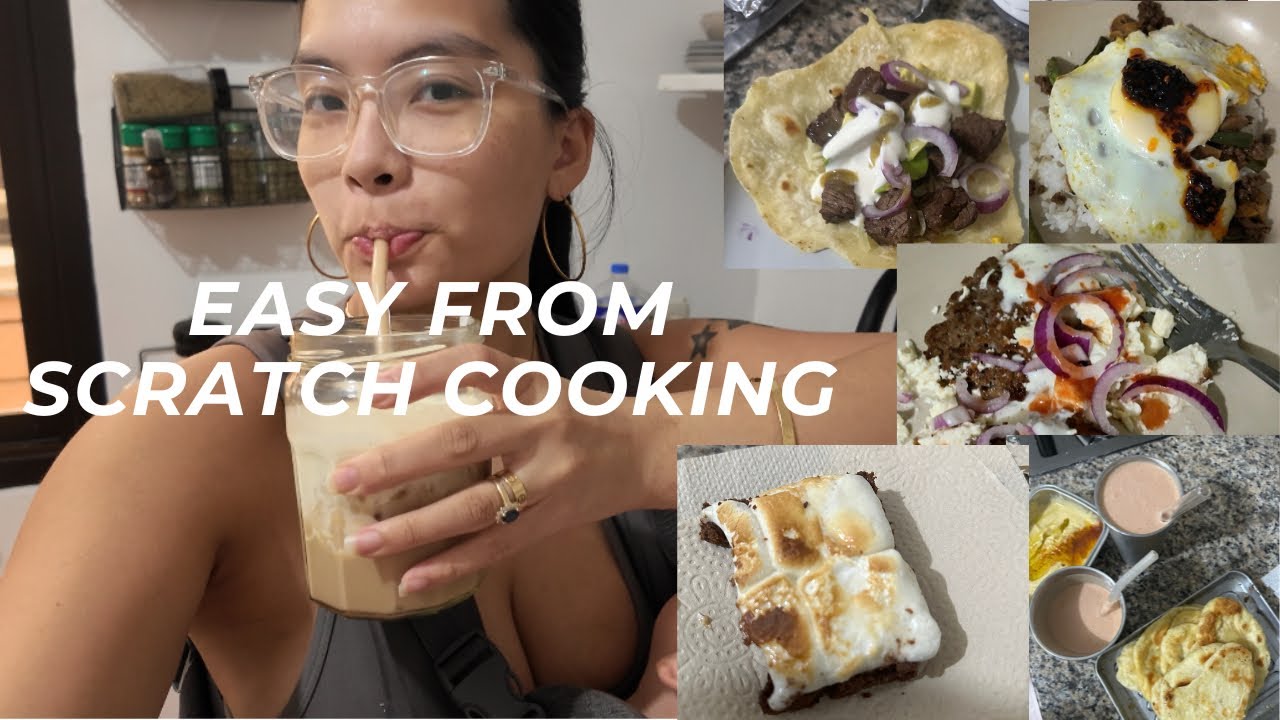 Homemade by mom  (carne asada tacos, Greek burgers, hummus, s’mores brownies, and more!)