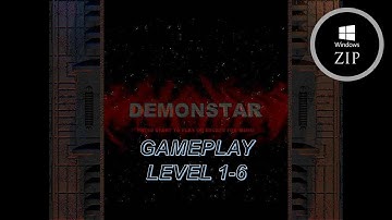 DemonStar (1997) Level 1-6 gameplay by Windows Zip