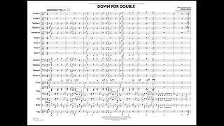 Video thumbnail of "Down for Double by Freddie Green/arr. Rick Stitzel"