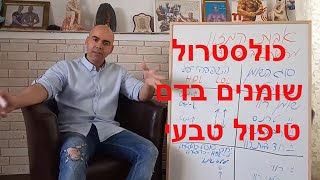 קובי עזרא כולסטרול ושומנים בדם טיפול טבעי, קובי עזרא תזונה