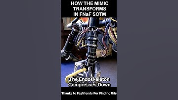 How The Mimic Transforms In FNaF Secret Of The Mimic | FNaF 2 Movie MEME