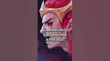 CALIBRUM Q CALIBRUM R APHELIOS - JHIN SUPPORT