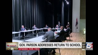 Gov. Parson meets with 10 local superintendents, discusses digital divide