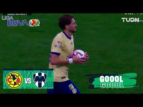 HUGE SAVE AND GOAL! América vs Monterrey | Liga MX - Matchday 11 Apertura 2026 | TUDN