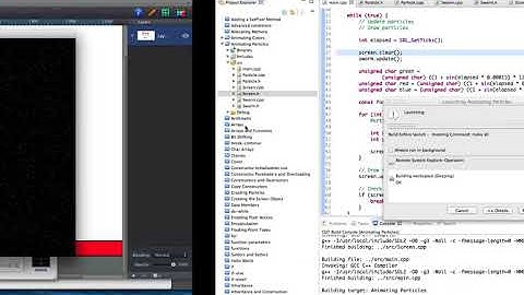 C++Tutorial for Beginners 68   Animating Particles