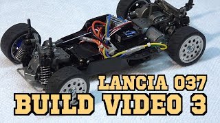 Tamiya Lancia 037 Rally Build / Video 3 / Steps 20-32