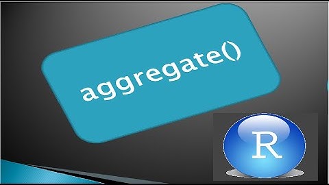 Aggregate() in R | How to evaluate the dataset in Groups in R? | How to compute subsets in R?