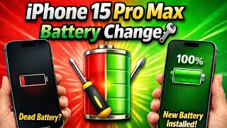 Iphone 15 Pro Max Battery Replacement Teardown Fixlab