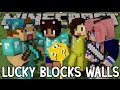 ABSOLUTE MADNESS! | Minecraft Lucky Blocks Walls