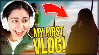 My First Vlog Streamer Finally Leaves Her Room